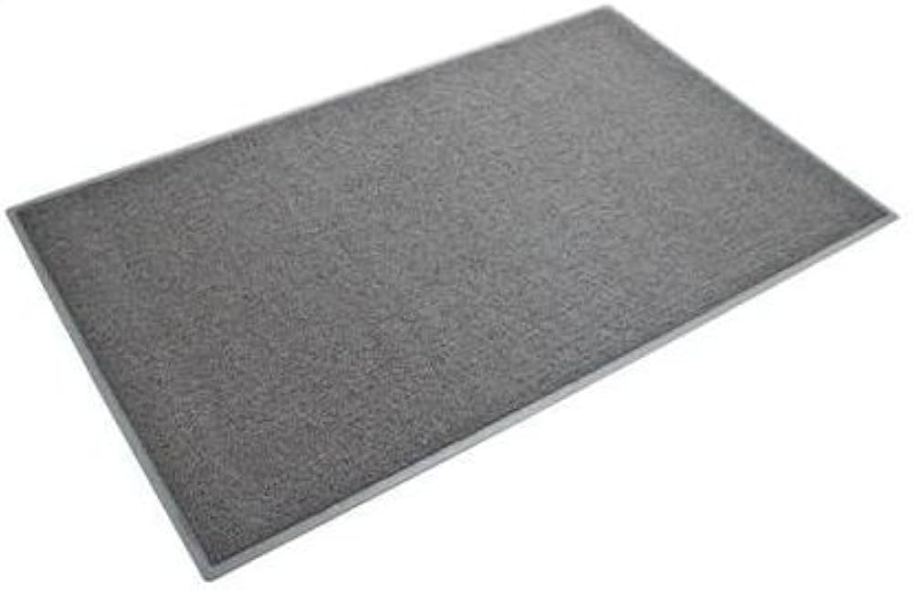 3M Nomad Medium Traffic Backed Scraper Matting 6050, Gray, 3 ft x 5 ft
