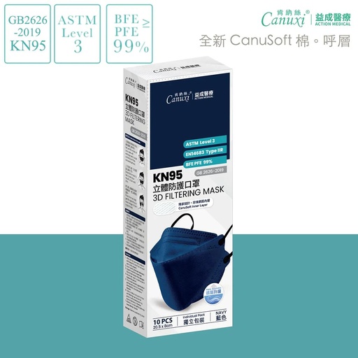 Adult KN95 Fish Shaped 3D Face Mask with Upgraded Breathability (10 pcs Individual Pack)