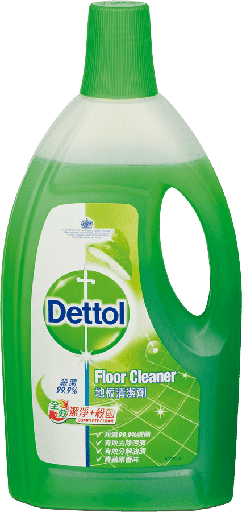 Dettol Floor Cleaner, Green Apple Scent 3L
